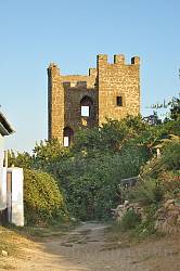 Башня Климента IV. Генуэзская крепость в Феодосии