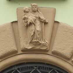 Камяниця Яншольцевская. Богородица с Иисусом