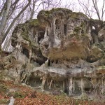 Скала и пещера "Прийма" вблизи Николаева