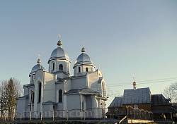 Церква святого Іллі в селі Зашковичі Городоцького району (мурована)