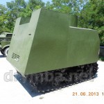 Одесский "танк" на базе гусеничного трактора
