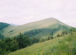 Гора Парашка. Вид с траверса г.Кобыла