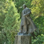Пам'ятник Тарасу Шевченку між селами Великий Рожин та Тюдів