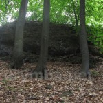 Скеля "Дірявий камінь" біля села Ворочевого