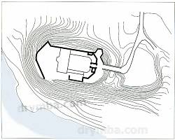 План-схема Корецького замку