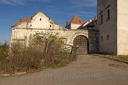Свиржский замок. Ворота на нижний двор