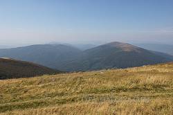 Гора Лютянська Голиця. Вид з Полонини Рівної