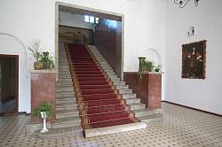 Дубно. Замок Острожских. Парадная лестница во дворце Любомирских