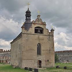 Меджибізька фортеця. Замковий костел св.Миколая