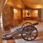 Збаражский замок. Экспозиция средневекового оружия