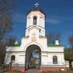 Въездная башня-колокольня Острожского замка