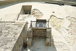 Балкончик на південному кінці замку