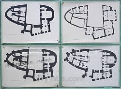 Планы этажей замка