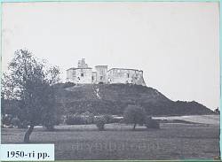 Олесский замок после пожара, 1950-е гг