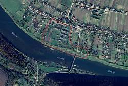 Территория имения на спутниковом снимке