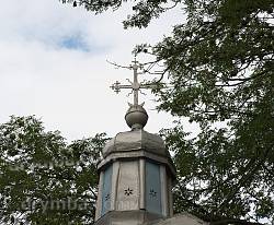 Крест на колокольне
