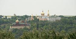 Куливецкий Свято-Успенский мужской монастырь. Общий вид