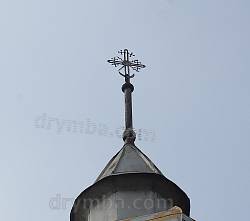 Макушка колокольни с крестом