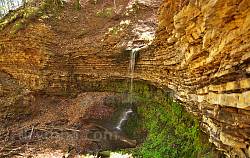 Водопад "Дикая баба" вблизи села Сукиль