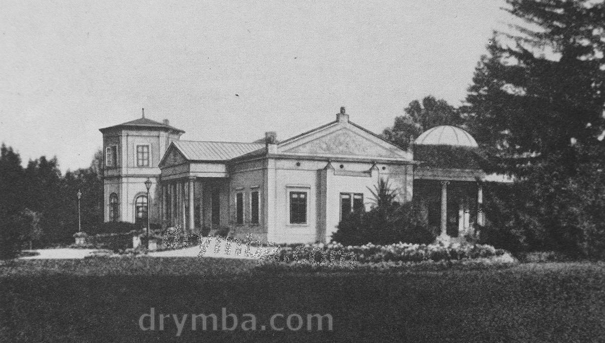 Правое крыло дворца Голуховских в Скале
