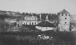 Вид замка в Скале-над-Збручем в начале 20 века