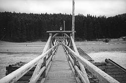 Мостик через реку Опор в Сколе. 1930-е годы