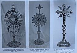 Хрести та монстрації із Янівського храму, нині у костелах Польщі
