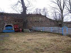 Замковая стена с внутренней стороны